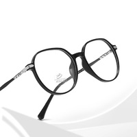 Lunettes anti-lumière bleue à monture large TR90, lunettes de mode unisexes, style classique pour le travail quotidien, les études