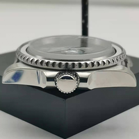 Yüksek kaliteli tarih takvimi 41mm paslanmaz çelik kasa 3135 hareket dalış izle parçaları dahil değil kayış ve çerçeve
