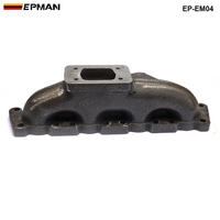 EPMAN T3/T25 Turbo-Abgaskrümmer aus Gusseisen mit 38mm Wastegate-Flansch für VW Golf Jetta Beetle 1.8T EP-EM04