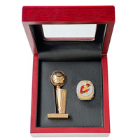Trophée de basket-ball NBA 2016 Cleveland Cavaliers Irving Championship Ring James MVP Fan Ring