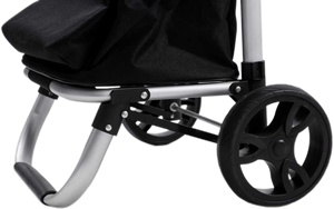 Carrello Pieghevole in Alluminio da 25 KG, Carrello Portabagagli per Negozi e Supermercati, Carrello della Spesa Pieghevole - Product Image 4