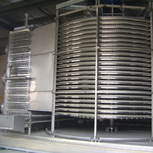 Congélateur spirale compact à économie d'énergie IQF, petite capacité, machine de congélation rapide spirale en SUS304 pour crème glacée, pizza, poulet frit - Product Image 3