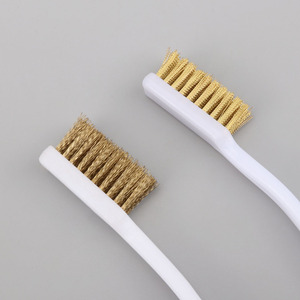 Cheap and Cost-effective Hard and Non-deformable Copper Wire <strong>Brush</strong> - Product Image 1