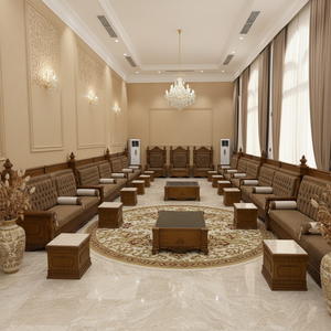 Mobilier de Majlis Arabe Moderne |     Personnalisation Possible |    Livraison gratuite dans le monde entier - Product Image 3