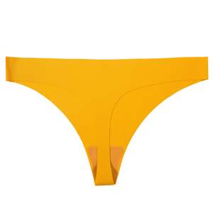 ثونغ لون واحد الملابس الداخلية مثير رغبة نقية المرأة الرياضية منخفضة الخصر سروال داخلي مثلث سراويل داخلية سلس تنفس - Product Image 5