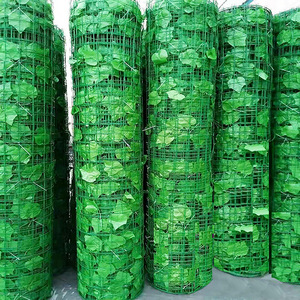 Filet de protection en feuilles vertes, maille de lierre artificiel pour la protection des pentes et la décoration des jardins, origine Hebei, anti-UV. - Product Image 3