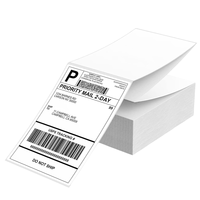 500 étiquettes/lot, étiquettes d'expédition thermiques 4x6, autocollants pour imprimante thermique, étiquettes logistiques, étiquettes d'expédition pour entrepôt