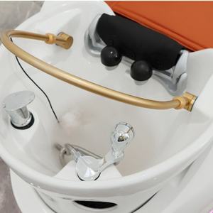 Lit de massage électrique complet 4D de luxe pour le lavage des cheveux, spa capillaire, shampooing avec chauffage - Product Image 3