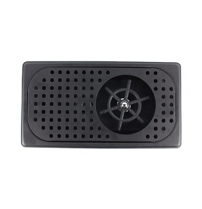 Bandeja de goteo de barra desmontable electro de acero inoxidable 304 con enjuagador y <span class=keywords><strong>escurridor</strong></span> de vidrio - Product Image 1