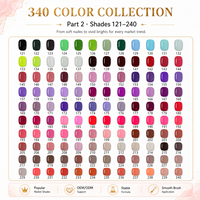 Sugarpaw – Vernis à ongles gel UV LED à base d'eau, personnalisé, 340 couleurs, coffret, marque privée, fournitures OEM, vente en gros