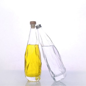 Botellas de Vidrio Transparentes Vacías Personalizadas de Fábrica N.° 1 para Brandy, Whisky, <span class=keywords><strong>Ron</strong></span>, Ginebra, Bebidas y Licores, Selladas con Corcho, Color Personalizado, Precio Económico - Product Image 6