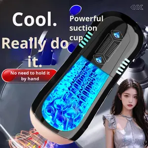 Haut de gamme entièrement automatique électrique télescopique vagin jouet hommes tasse masturbateur pas besoin de <span class=keywords><strong>préservatif</strong></span> adulte Sex Toy - Product Image 2