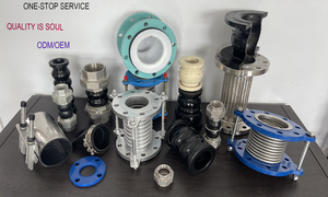 Industrial Grade Corrosion-Resistant Rubber Flex Joint Clamped Vibration Reduction <strong>Pipe</strong> Connector for Pump/Valve <strong>Pipe</strong> <strong>Fittings</strong> - Product Image 4