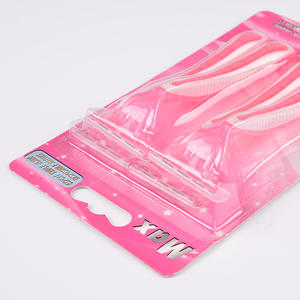 Paquete de blíster de cuchillas de afeitar de fabricante MAX, maquinilla de afeitar desechable de 3 cuchillas para mujer, maquinilla de afeitar de hoja Premium para Hotel - Product Image 2