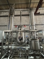 Valfilmdampverdampers voor laagtemperatuurconcentratie van fruit- en groentesap