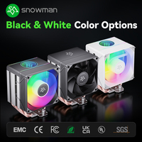 Ventilador silencioso de 92 mm para ITX, 5V ARGB PWM de 4 pines, 180W TDP, para importadores B2B con personalización basada en diseño, programación ODM lista para grandes volúmenes