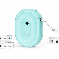 Imprimante d'étiquettes thermiques portable mini 0,5 pouce pour papier de 15 mm avec batterie 1200 mAh pour agenda