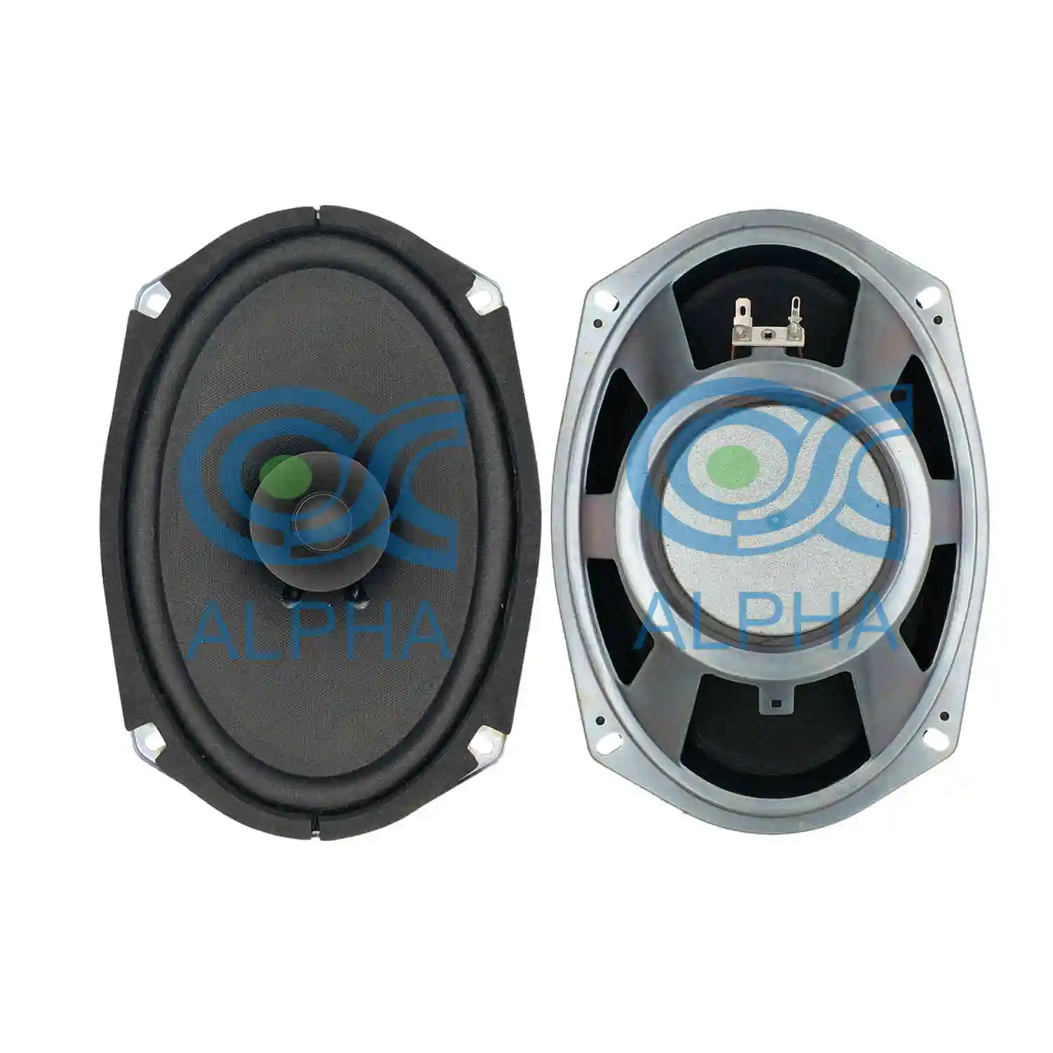 Altoparlante audio per portiera dell'auto da 6*9 pollici subwoofer con design a doppio cono woofer coassiale con corno di allarme ovale per amplificatore per camion sistema mp3 mp4