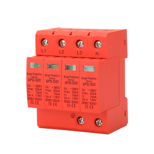 Protector Contra <span class=keywords><strong>Sobretensiones</strong></span> SPD Solar de 20KA 2P DC 500V, Dispositivo de Protección Contra <span class=keywords><strong>Sobretensiones</strong></span> - Product Image 3