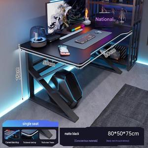 L Shaped Gaming Table <b>Desk</b> White Double Station <b>Computer</b> Workstation Corner Setup for Home Office - Product Image 4