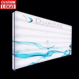 ฉากหลังผ้าพับได้แบบมีไฟส่องสว่างสำหรับงานแสดงสินค้า กล่องไฟ LED - Product Image 1