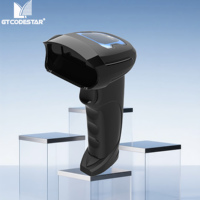 GTCODESTAR 1D 2D Barcode Scanner 2.4G Wireless QR Code Reader Handheld USB Barcode Scanner for Supermarket QR Code Scanning