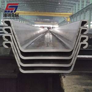 เหล็กแผ่นรีดร้อนเสาเข็มเหล็กชนิด Z 400x100x10 5 - Product Image 4