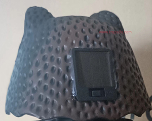 Tête mobile hibou leurre oiseau solaire dissuasion épouvantail avec yeux clignotants et son - Product Image 5