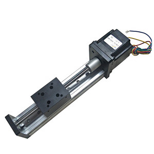 42-step Stepper Motor CNC Linear Rail <strong>Small</strong> <strong>Slide</strong> Stage T-type Screw Rod Linear Guide Rail Electric <strong>Slide</strong> Rail Module - Product Image 1