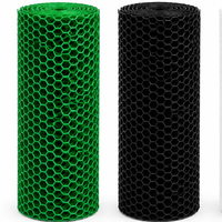 Filet plat en plastique HDPE 100% vierge, stabilisé aux UV, en rouleau extrudé, pour clôture de ferme avicole et barrière de jardin