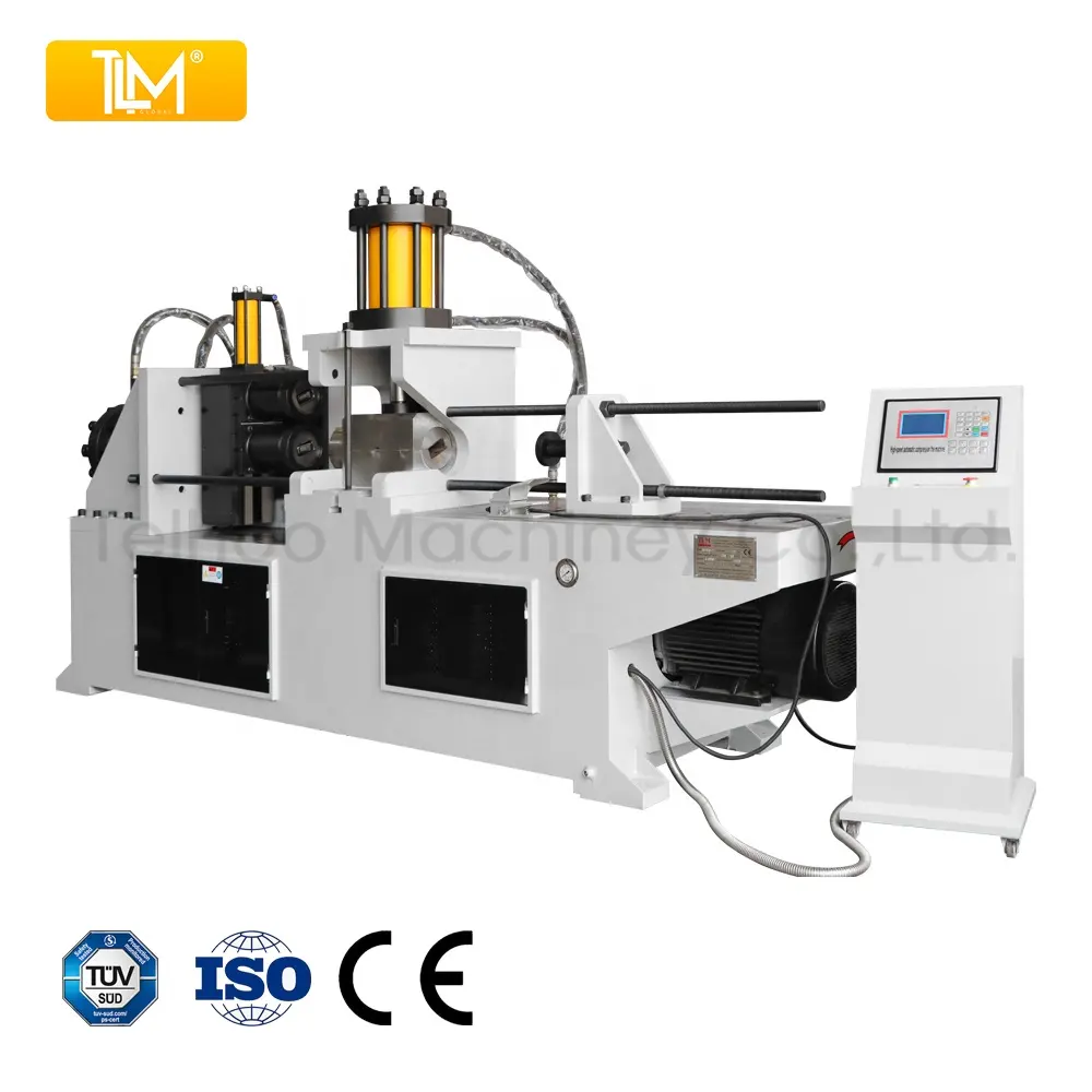 Máquinas dobradeiras de tubos e tubos mais populares SG-40 formadoras de extremidades de tubos cnc hidráulicas de cabeça única