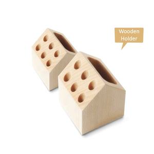 Soporte de mesa de madera para 4 MISWAK/SIWAK/SEWAK/PEELU MISWAK, soporte de madera, cálculo de sarro, manchas de dientes, cavidad dental, dolor de dientes - Product Image 4