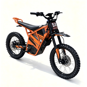 Motocicleta Eléctrica Original Modelo 2026 de 10000W sin Escobillas, Batería de 72V 40Ah, Freno de Disco Hidráulico, Motor Potente de 100km/h, HCBK-X50, Viene con Soporte - Product Image 4
