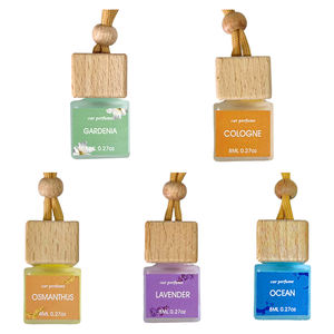 7ml 자동차 향수 펜던트 교수형 자동차 공기 청정기 식물 에센셜 오일 아로마 테라피 자동차 냄새 제거 액체 향기 - Product Image 1