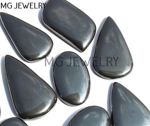 Cabochon en hématite 100% naturel semi-précieux fait à la main pierre précieuse en vrac guérison lisse dos plat pierre précieuse lot de gros - Product Image 2