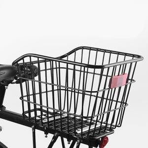 Bicycle Rear Basket 38x30x25mm Iron <b>Frame</b> <b>Mount</b> Durable For 20-26 Inch Bikes - Product Image 5