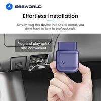 Mini Rastreador GPS para Automóvil con Micrófono, Precisión de Kilometraje, Oem IoT, Obd Ii, Primer Año Sin Suscripción ni Cuota Mensual