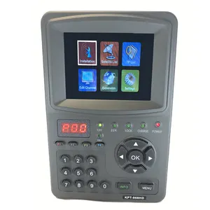 KPT-968HD جديد وصول Sat مكتشف الرقمية Satlink Satfinder 3.5 بوصة LCD اللون شاشة الرقمية مكتشف اشارة الاقمار الصناعية