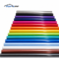 Film de protection de voiture TPU couleur PPF 1,52*15M auto-réparant 7,5 mil anti-rayures 500+ couleurs hydrophobe carte de couleurs personnalisée gratuite garantie 10 ans