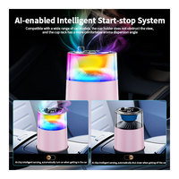 Diffuseur d'arômes intelligent automatique miniature haut de gamme rechargeable par USB, électrique, sans eau, décoratif, portable pour l'extérieur
