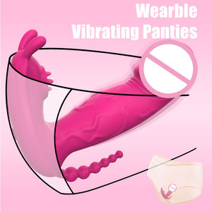 ألعاب جنسية نسائية فراشة دسار هزاز التطبيق التحكم عن بعد البظر تحفيز الخرز الشرجي مدلك أرنب هزاز للنساء - Product Image 2