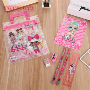 Taccuino con righello per penna e gomma borsa in PVC set di <span class=keywords><strong>cancelleria</strong></span> per ragazza carina Kawaii per <span class=keywords><strong>cancelleria</strong></span> scolastica regalo per bambini 331 - Product Image 4