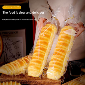 Sacs rétractables en <span class=keywords><strong>cellophane</strong></span> BOPP transparents Meston Opp, fond carré, pour aliments, bonbons, pain, pop-corn, impression en héliogravure, résistants à l'humidité - Product Image 4
