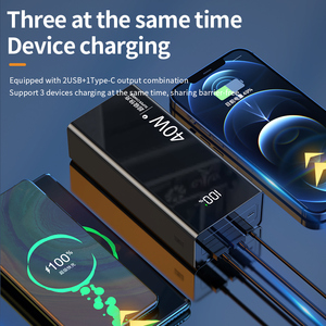ขายส่งราคาพิเศษ พาวเวอร์แบงค์ 30000mah QC 3.0 รองรับการชาร์จเร็ว ความจุ 20000mah และ 10000mah กำลังลดราคา - Product Image 2