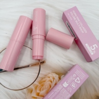 Stick multi-usages PDRN à marque privée, baume multi-usages pour le visage et les yeux au collagène rose, soin de la peau léger, naturel et doux