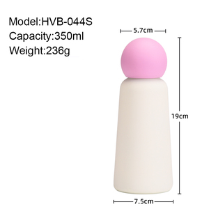 Coppa isolata in acciaio inossidabile 304 da 350ml-<span class=keywords><strong>Design</strong></span> <span class=keywords><strong>creativo</strong></span> carino, portatile per studenti e bambini, bottiglia d'acqua per sport all'aria aperta - Product Image 3