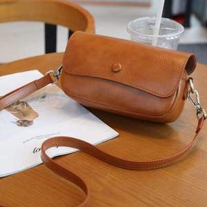 AndoBag - Bolsos Cruzados de Cuero Vacuno Genuino para Mujer, Bolso Cuadrado Pequeño y Sencillo de Moda con Dos Correas 3016 - Product Image 2