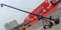 Jib vidéo professionnel en alliage d'aluminium étanche de 21 à 50 pieds pour caméras de cinéma et de vidéo