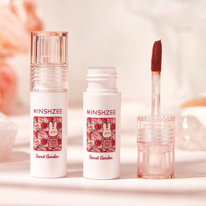 Brillo Labial Mate de Terciopelo MINSHZEE, Brillo Labial Mate de Larga Duración, No se Transfiere, Efecto Labial Natural, <span class=keywords><strong>Secret</strong></span> Garden OEM al por Mayor - Product Image 3