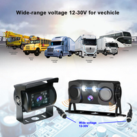 Penjualan laris Kit Monitor kamera truk cadangan 10.36 inci sistem penglihatan malam parkir belakang untuk Monitor layar sentuh truk